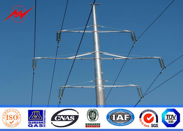 Porcelana distribución eléctrica octagonal postes de los aisladores del 15M para la corriente eléctrica 132KV proveedor